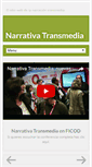 Mobile Screenshot of narrativatransmedia.com